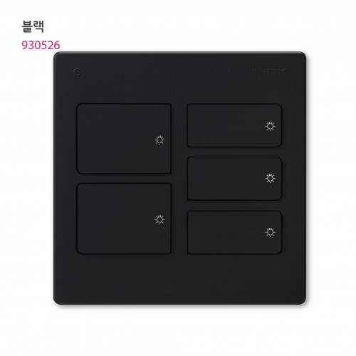 V 5구 스위치 아이보리/실버/브라운/블랙