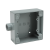 주물 노출BOX 사각 콘센트/승압16MM 1방출(120*120)